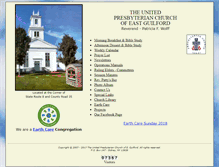 Tablet Screenshot of eastguilfordpc.org